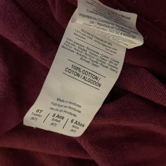 Basic Maroon T-Shirt - Picture 2 of 2